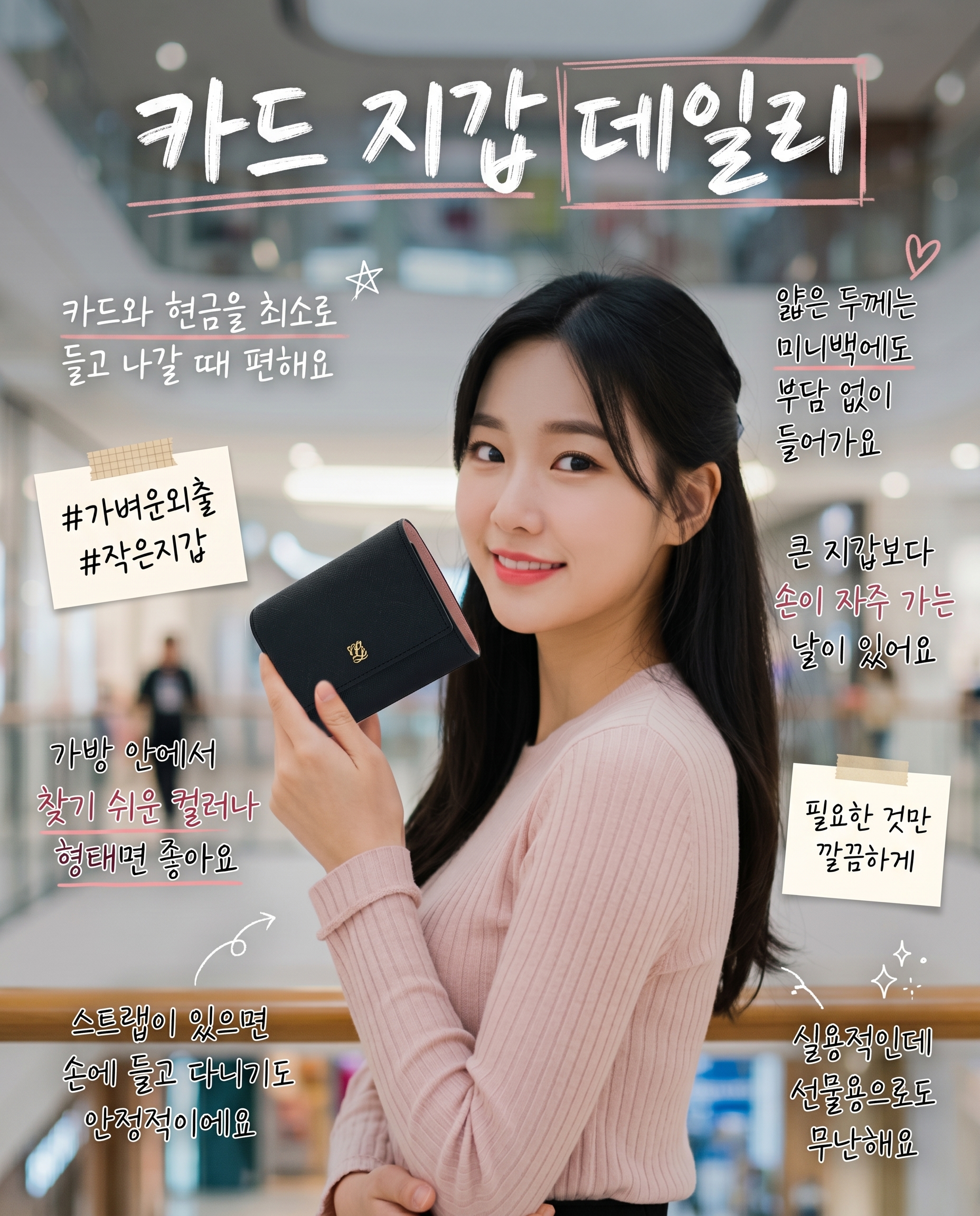 루이까또즈 여성 반지갑 가죽 지갑 여자 선물 명품 선물포장 C103