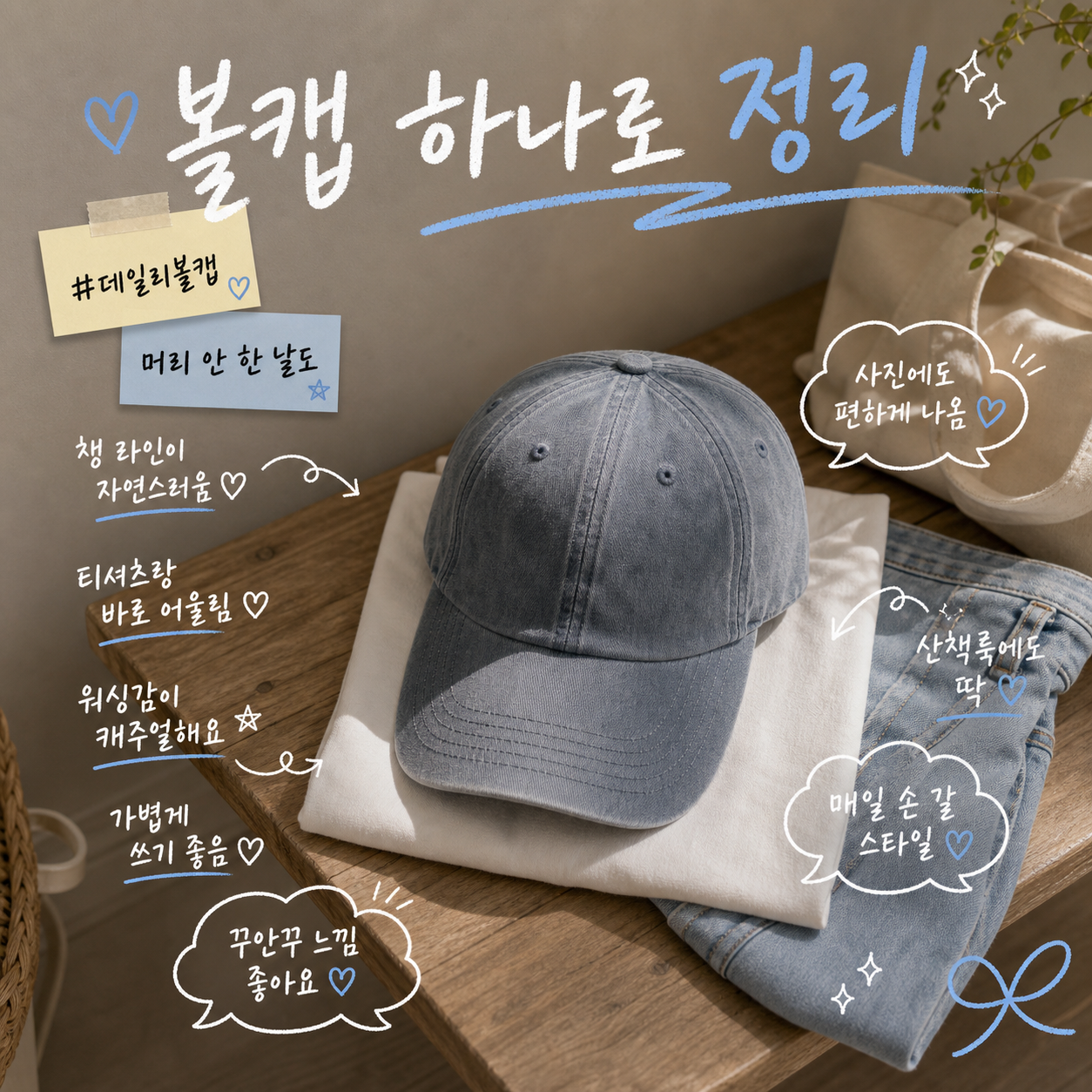 디멜디 데일리 스트릿 워싱 볼캡