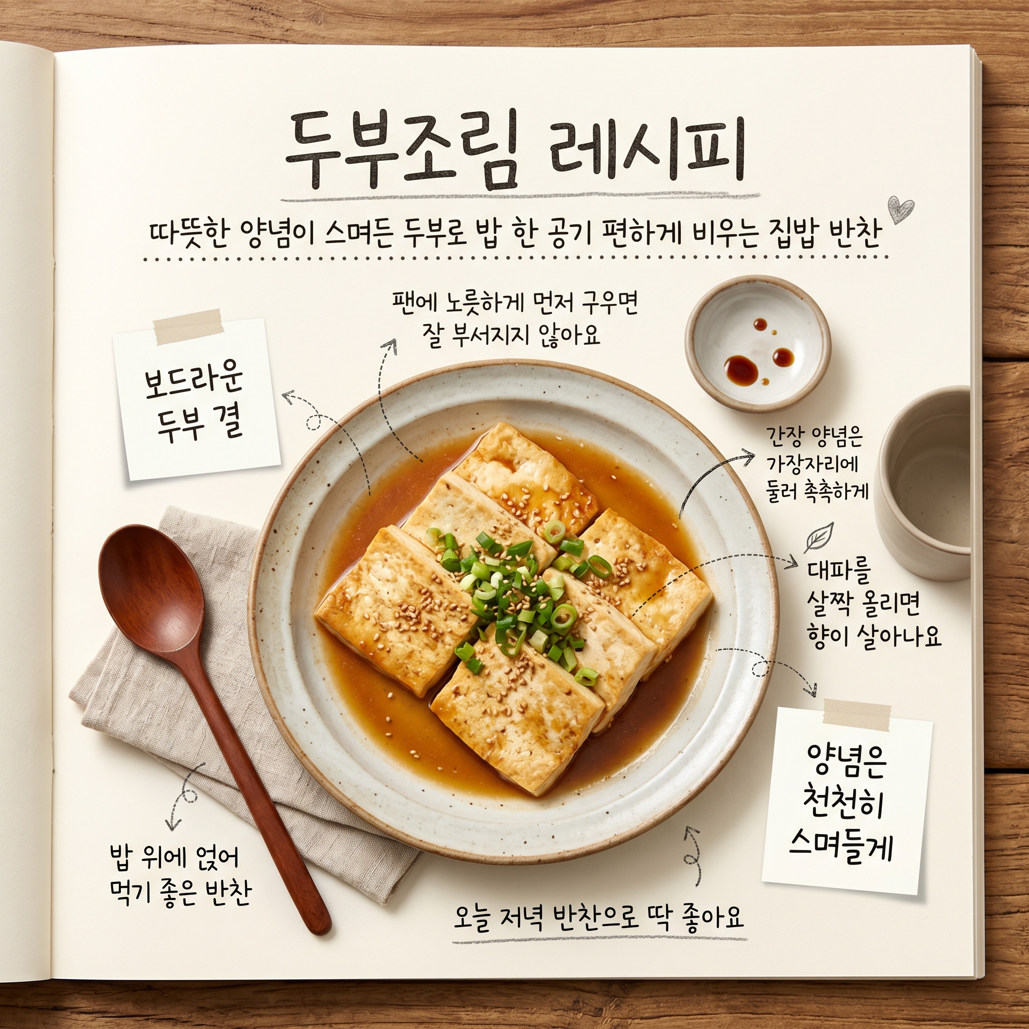 [박가네두부] 2대 50년 100% 국산콩 두부 부침 찌개 겸용, 2개, 700g